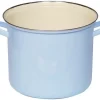 Riess Emaille Riess Topf Aus Emaille In Pastell-blau 18 Cm 17