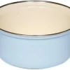 Riess Emaille Riess Kasserolle Aus Emaille In Pastell-blau 24 Cm 17