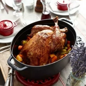 Staub Cocotte Oval Aus Gusseisen In Graphitgrau 29 Cm/ 4,25 Liter 8