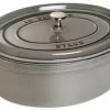 Staub Cocotte Oval Aus Gusseisen In Graphitgrau 27 Cm / 3,2 Liter 14