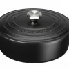 Le Creuset Bräter Signature Oval In Schwarz 31 Cm / 6,3 L 11
